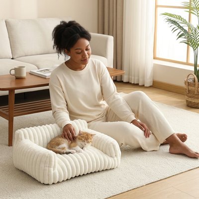Panier Chat | Confort Douillet - Au comptoir des chats